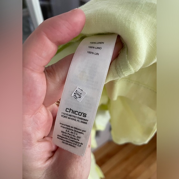 Chico’s Linen Blazer - Picture 5 of 7